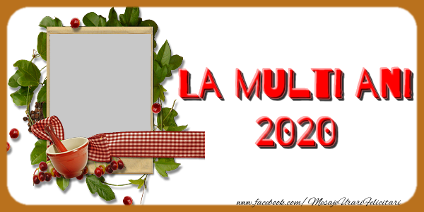 Felicitari Cu Poza Profile Facebook Anul Nou La Multi Ani 2020