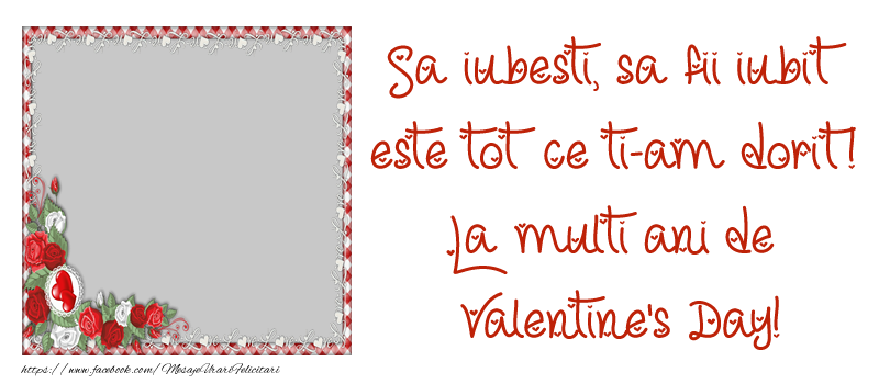 Felicitari Cu Poza Profile Facebook Valentines Day Mesajul Tau