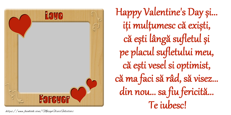 Felicitari Cu Poza Profile Facebook Valentines Day Mesajul Tau